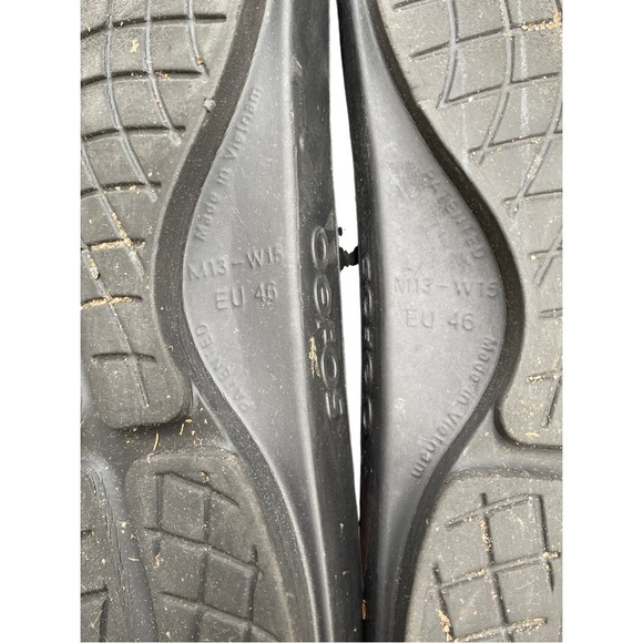 OOFOS Black mens slides size 13 - Picture 7 of 7